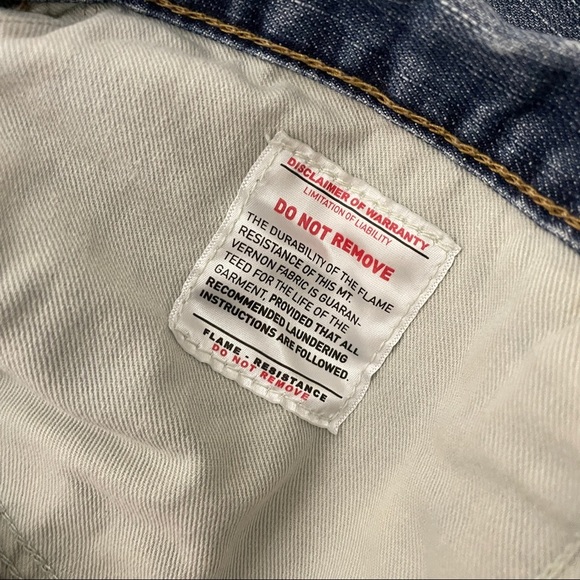 Ariat Work FR Low Rise M4 Boot Jeans Size 38X30 - Picture 9 of 11